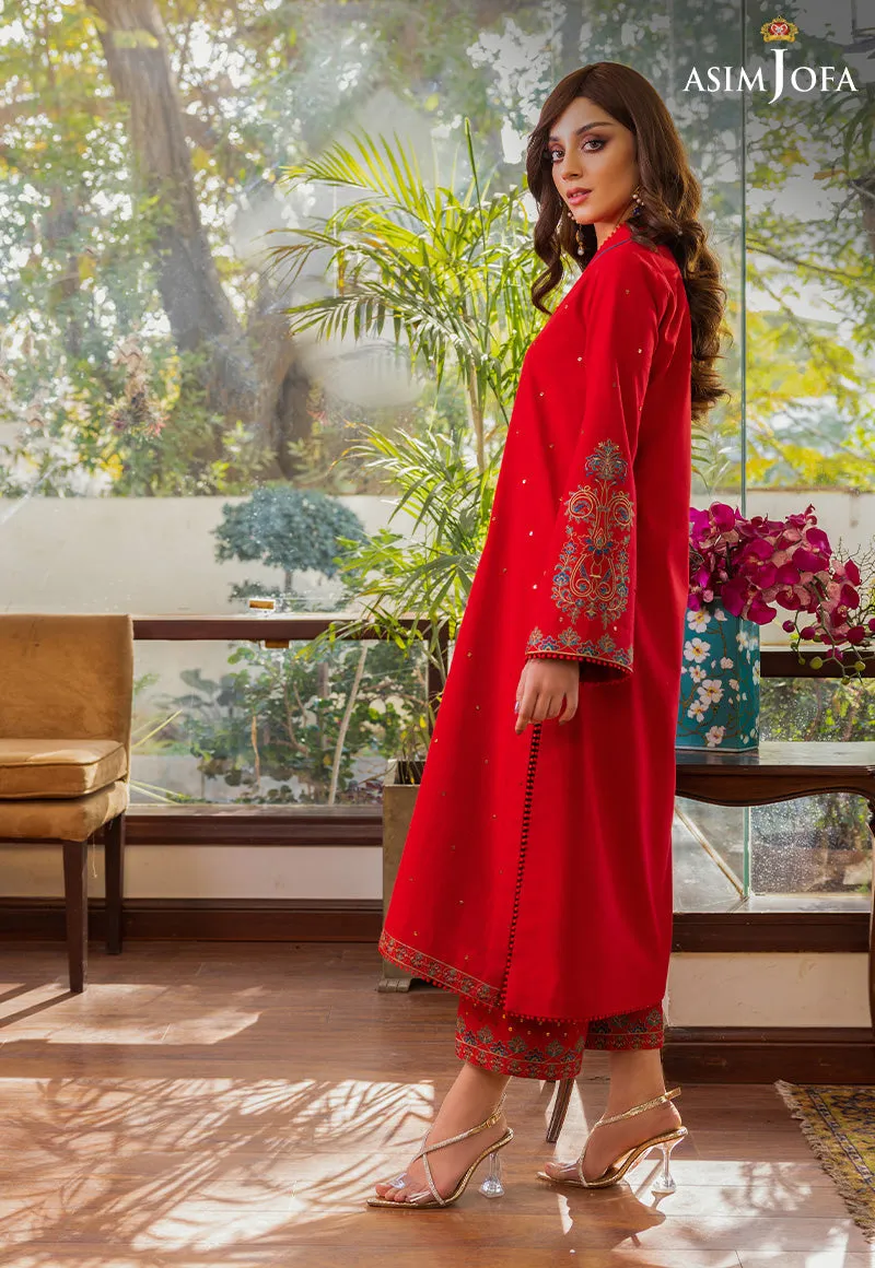 AJPE-43 (2-PC) | Asim Jofa Pret Essentials Eid Edit II Collection | Embroidered Stitched RTW Suits