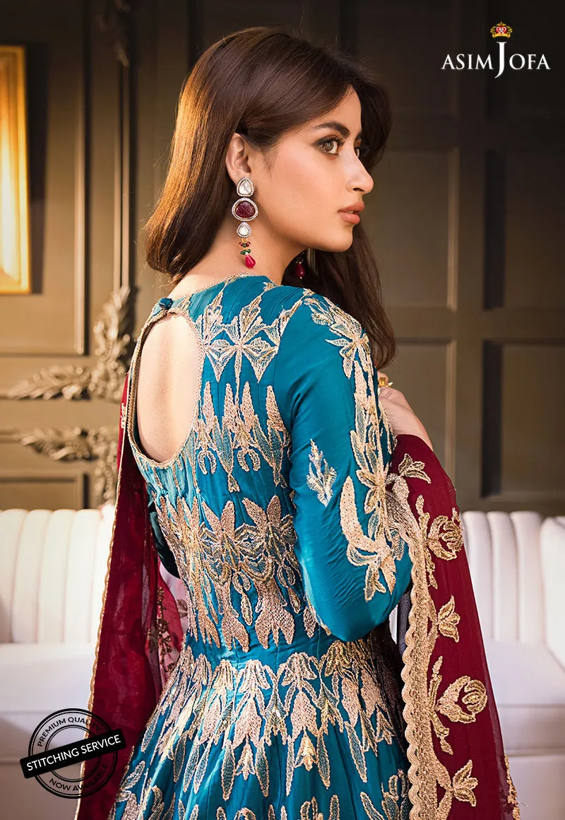 AJSE-09 | Asim Jofa Jaan-e-Adaa Sajal Edit Collection 2022 | Unstitched Embroidered Suits