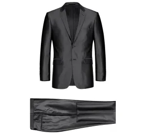 Alessandro Vitello by Renoir Sharkskin Classic Fit Italian Styled Two Piece Suit 207-1