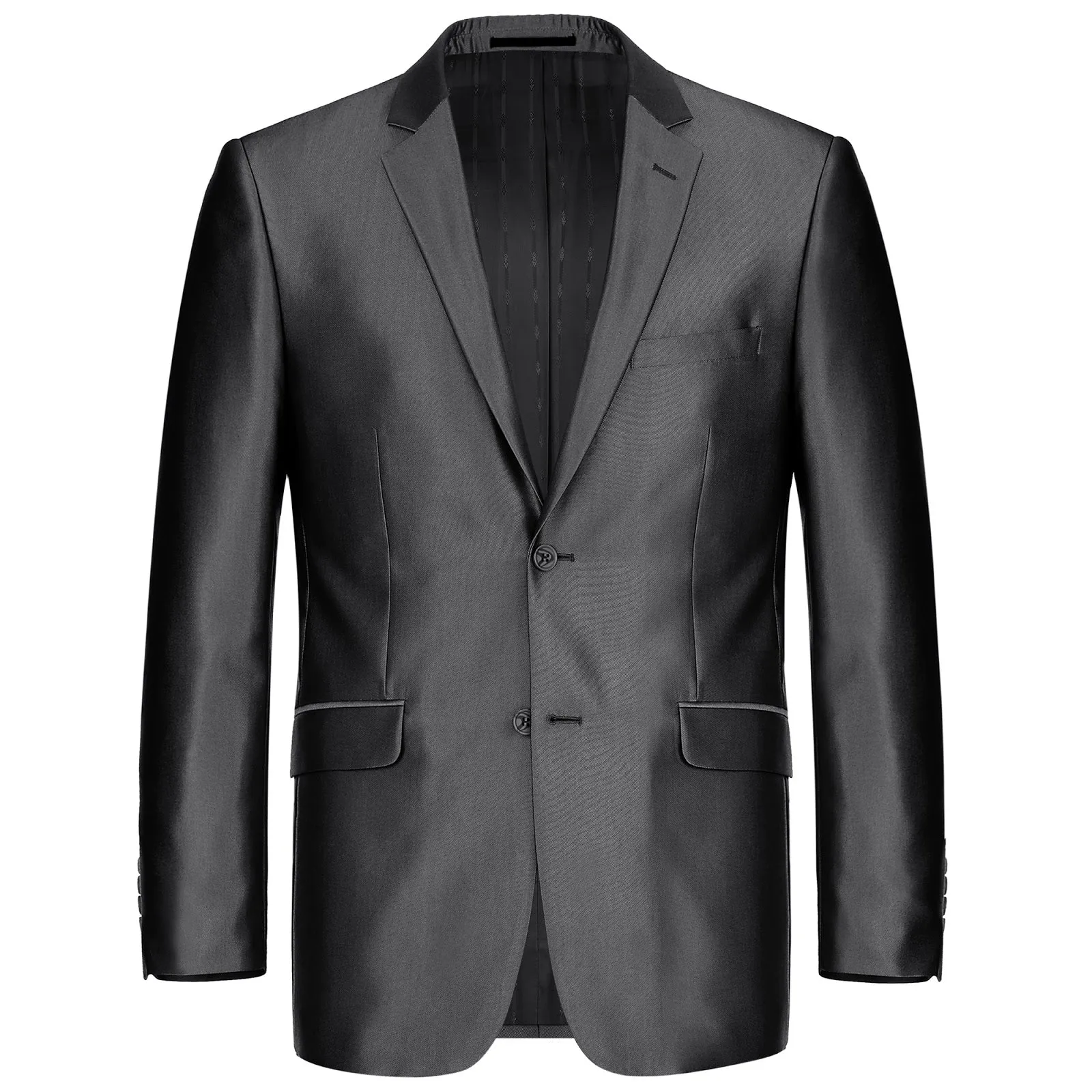 Alessandro Vitello by Renoir Sharkskin Classic Fit Italian Styled Two Piece Suit 207-1