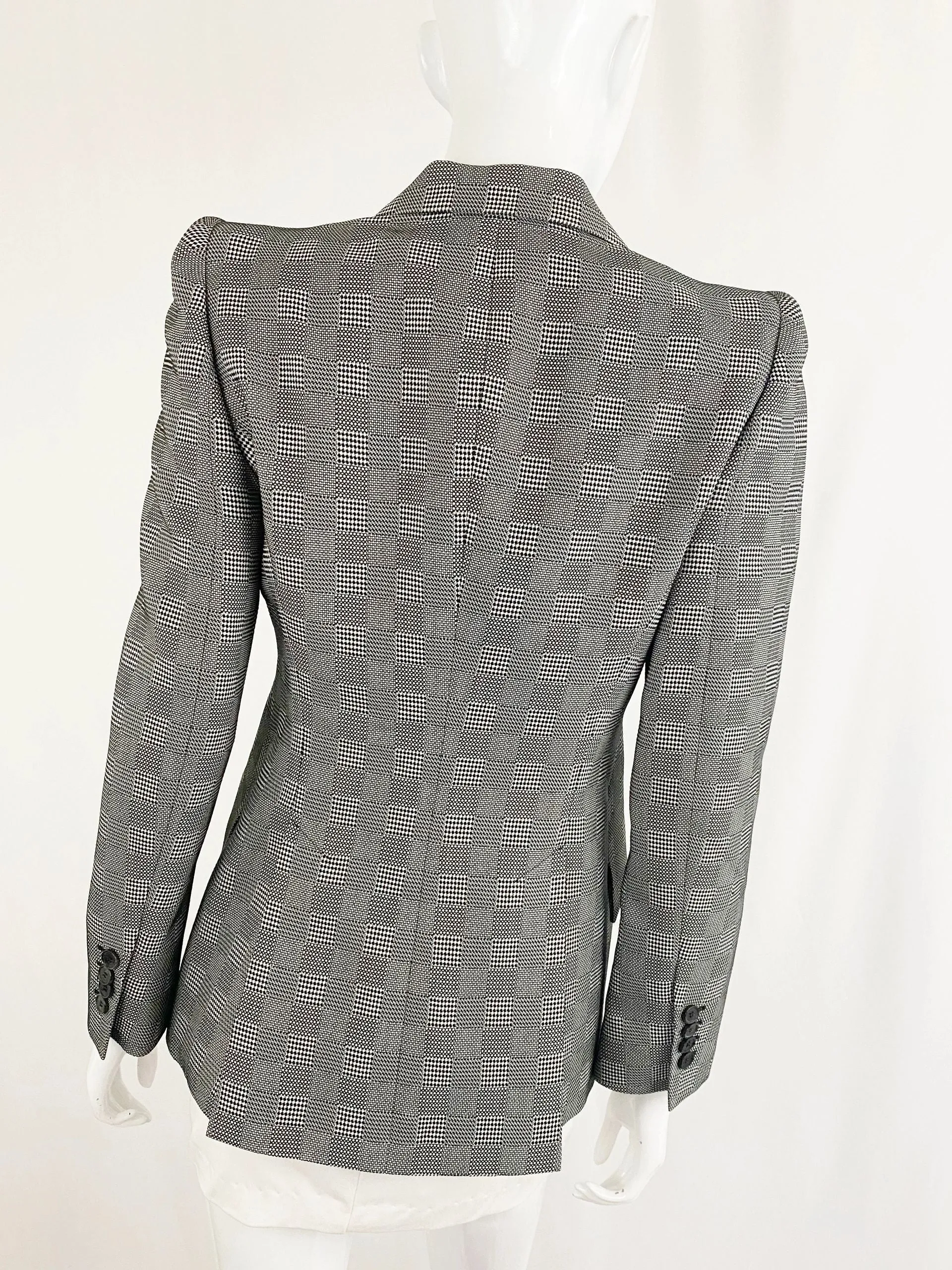 Alexander McQueen Check Blazer Size S
