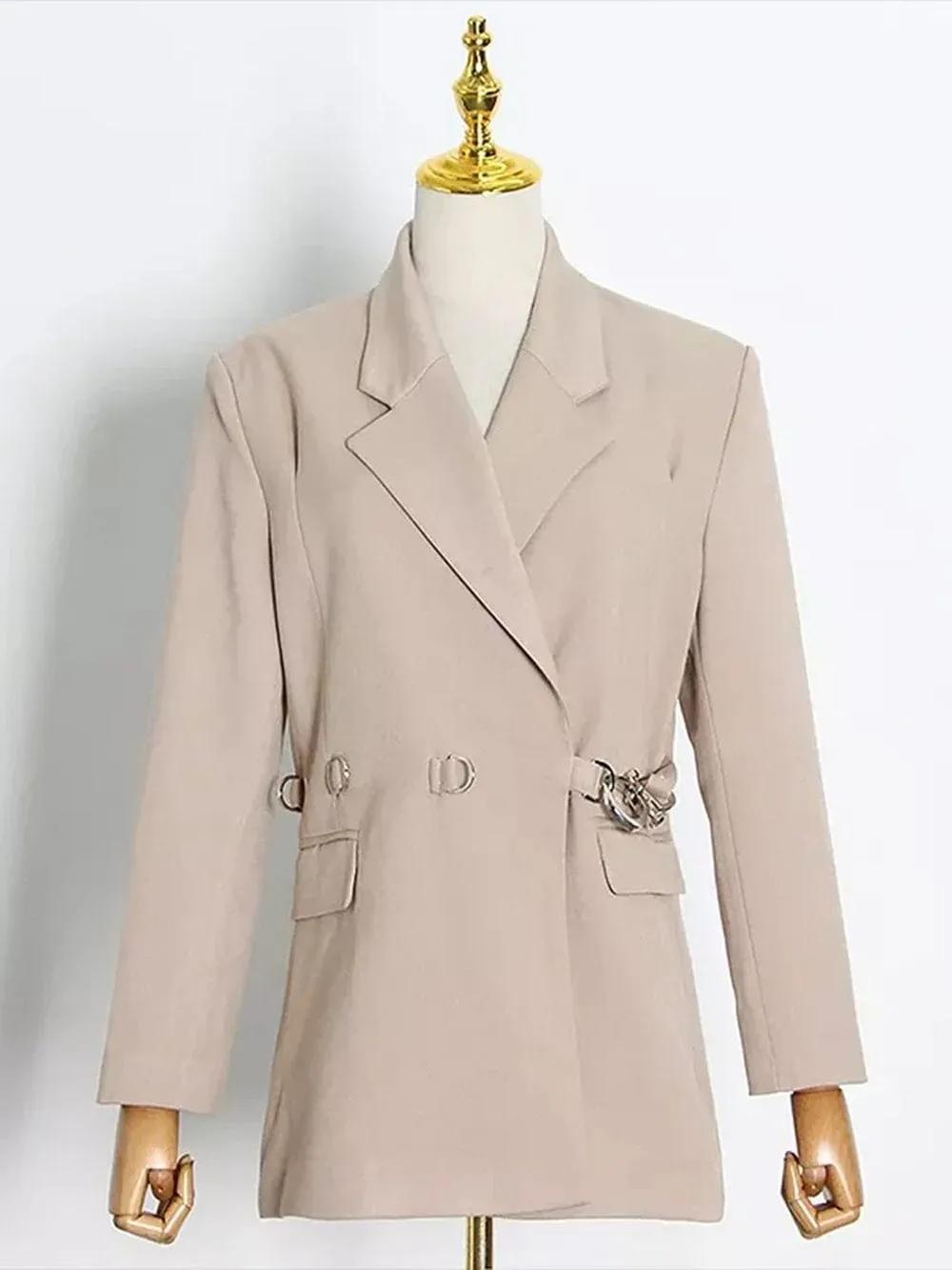 Allison Notched Collar Casual Blazer
