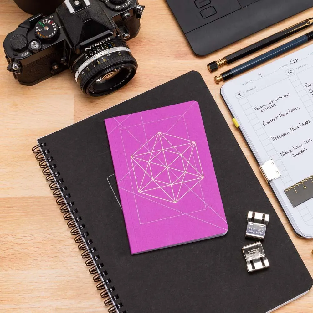 Amethyst Pocket Notebook – Limited Edition, Elegant Design for On-the-Go Notes