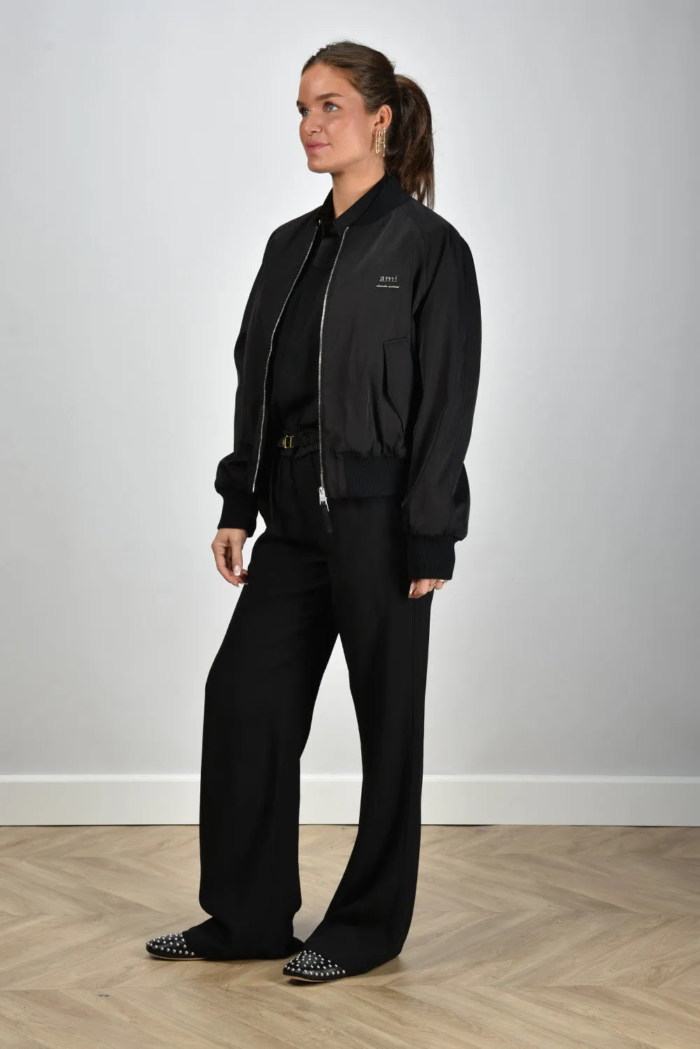 Ami Paris jack Ami Bomber FJK012.PA0007 black