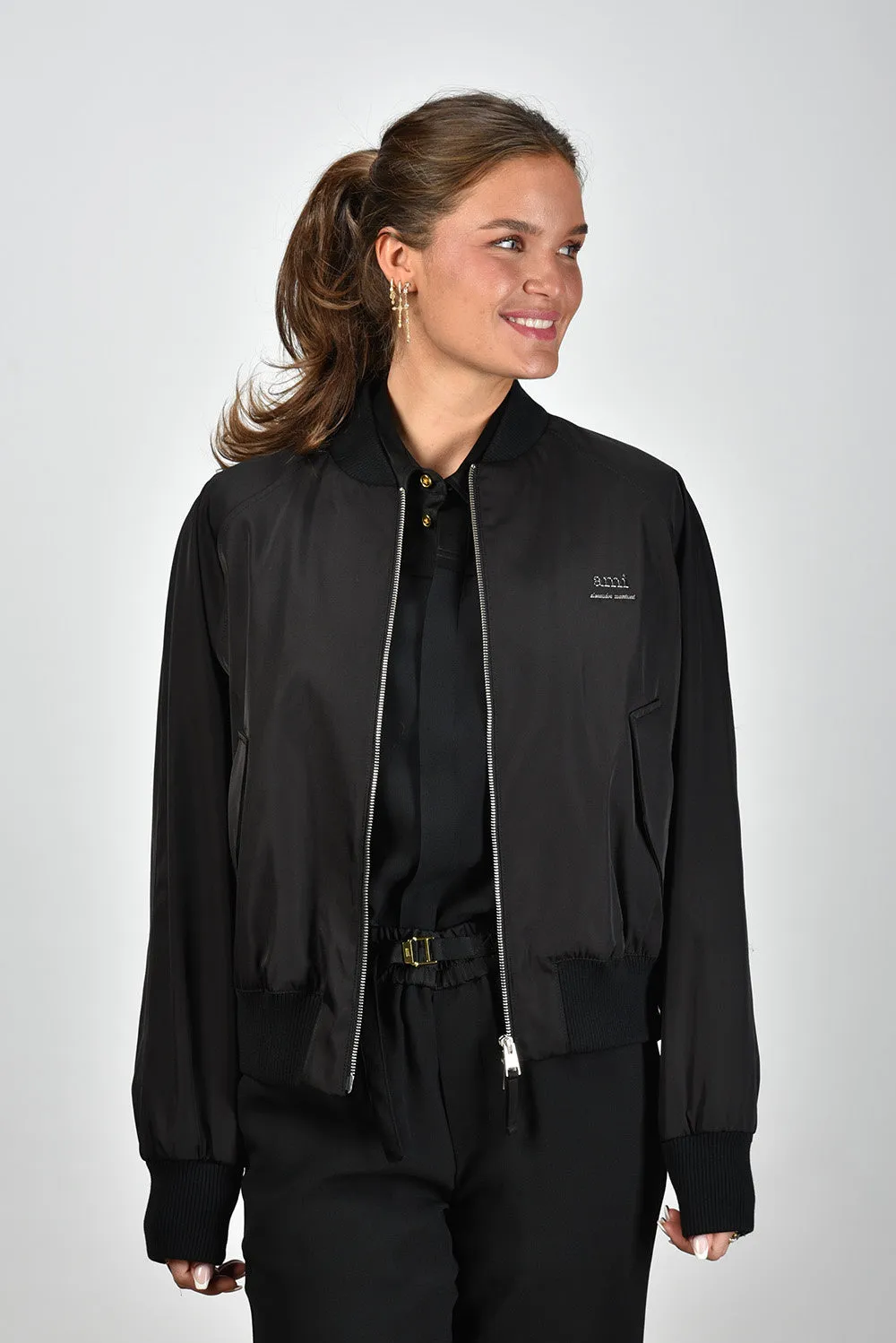 Ami Paris jack Ami Bomber FJK012.PA0007 black