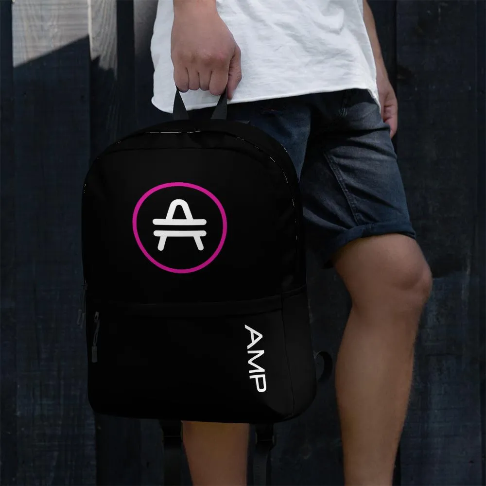 AMP Token Stenciled Alt-logo Backpack