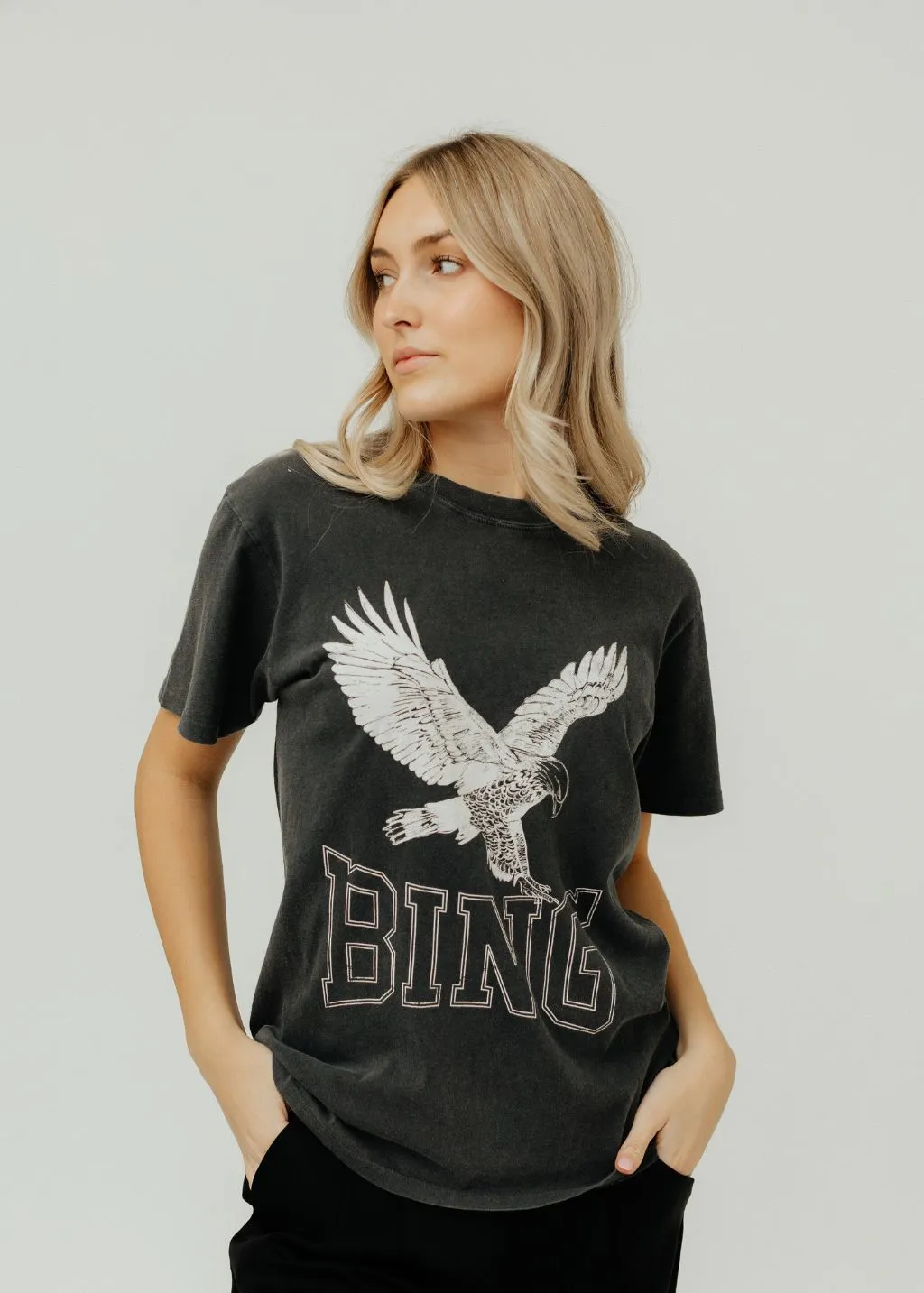 Anine Bing Lili Tee Retro Eagle