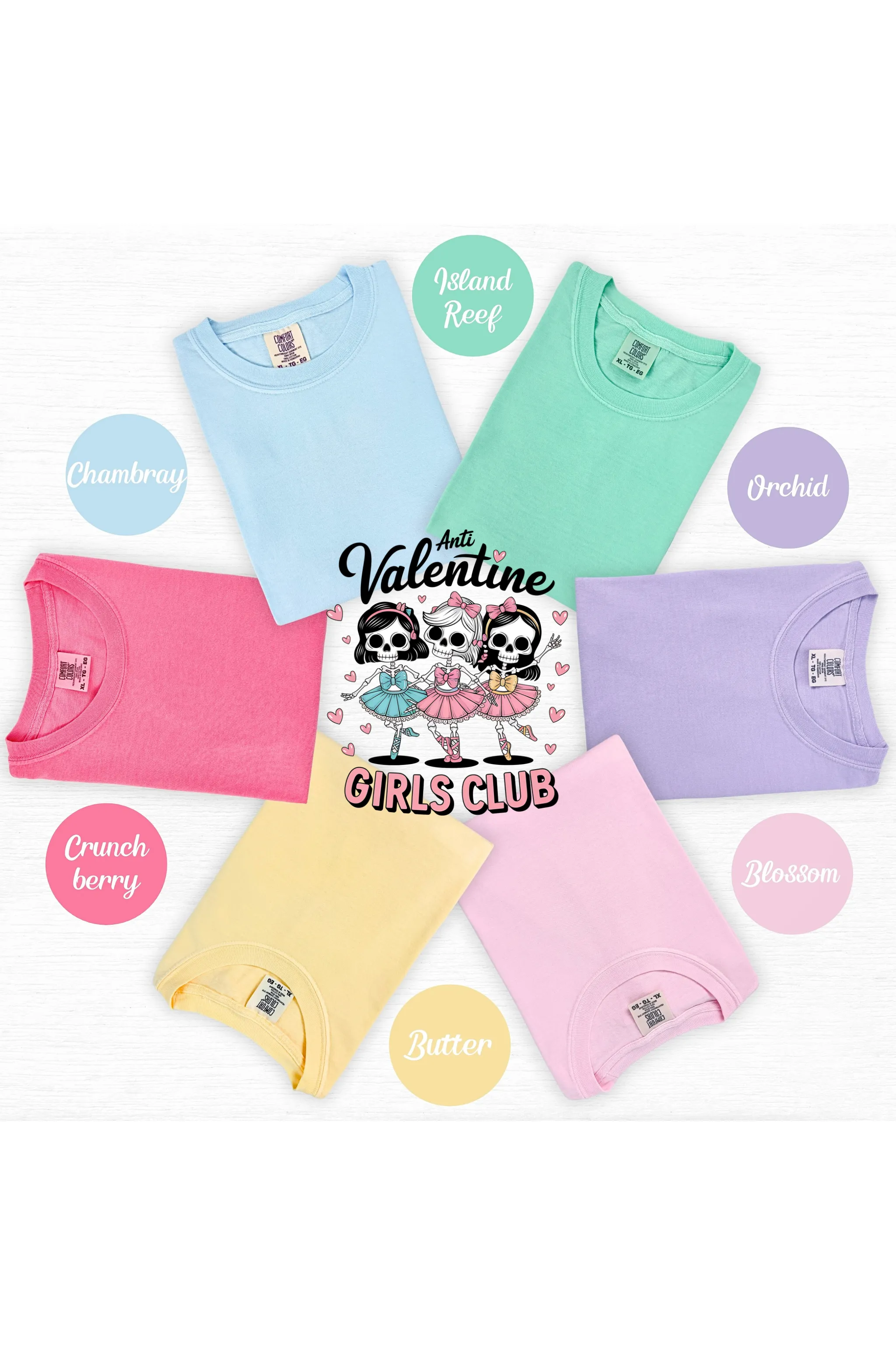Anti Valentine Girls Club Tee