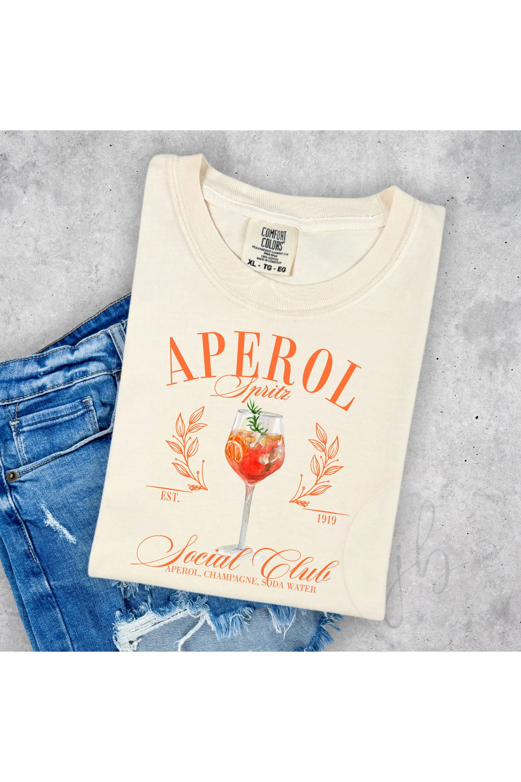 Aperol Cocktail Club Comfort Colors T-Shirt