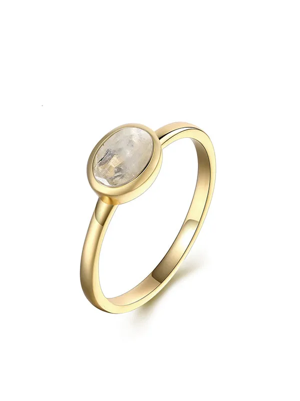 Aqua Cacli Round Ring