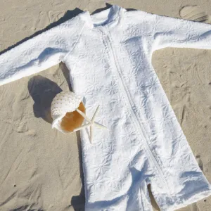 Ari Kids Short Suit - Terry White