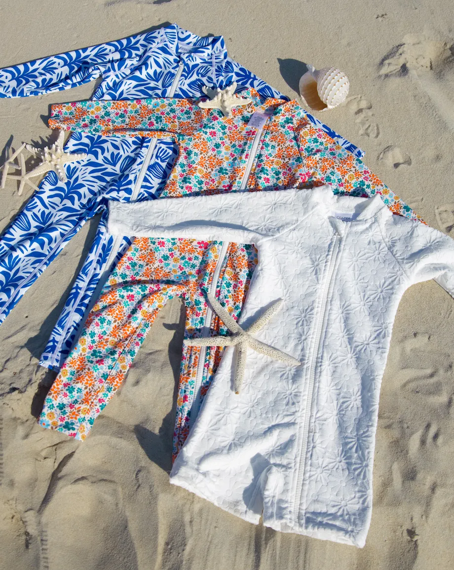 Ari Kids Short Suit - Terry White