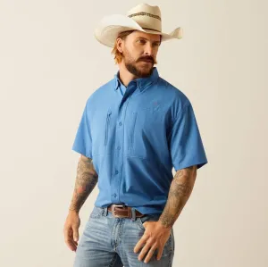 Ariat Men's VentTEK Classic Fit Short Sleeve Shirt Sapphire 10055241
