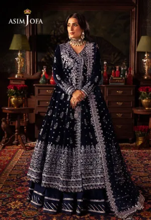 ASIM JOFA | MAKHMAL - WEDDING VELVET | AJMM-04