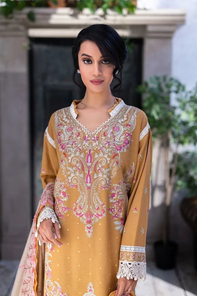 AW21-1A | Sobia Nazir Autumn Winter Collection 2021 | Unstitched Embroidered Suits