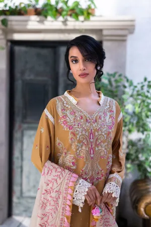 AW21-1A | Sobia Nazir Autumn Winter Collection 2021 | Unstitched Embroidered Suits