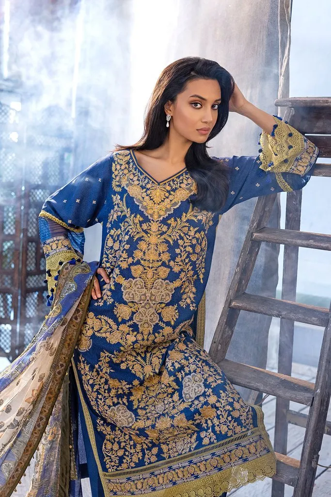 AW21-2A | Sobia Nazir Autumn Winter Collection 2021 | Unstitched Embroidered Suits