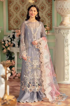 AYLIN NL-26 | Nureh The Secret Garden Luxury Formals Collection 2022 | Unstitched Embroidered Chiffon Suits