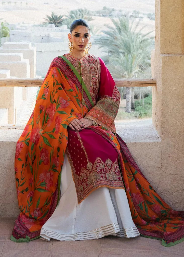Azhar | Hussain Rehar Sarab Summer Lawn Collection 2022 Vol-02 | Unstitched Embroidered Lawn Suits