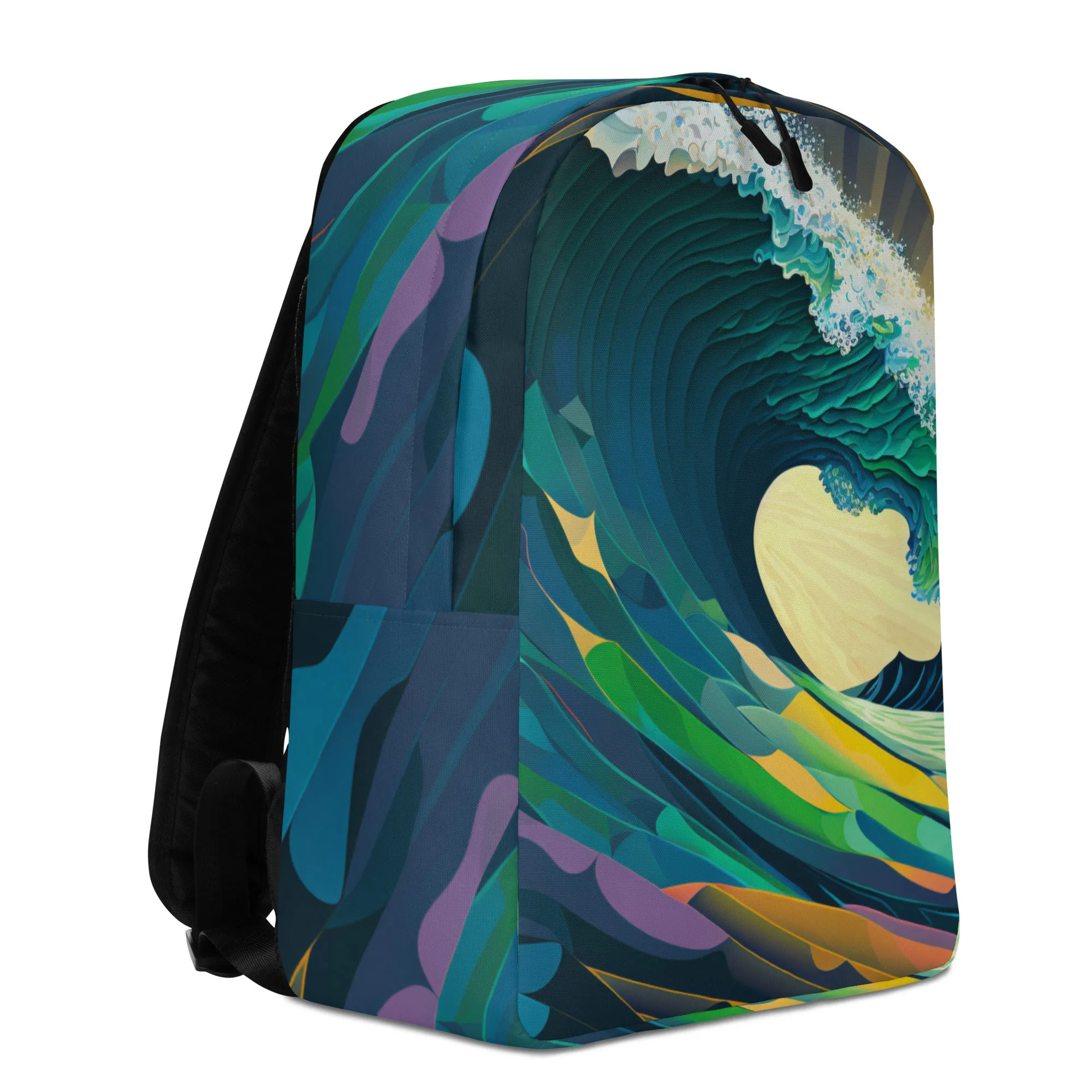 Backpack Artistic Wave