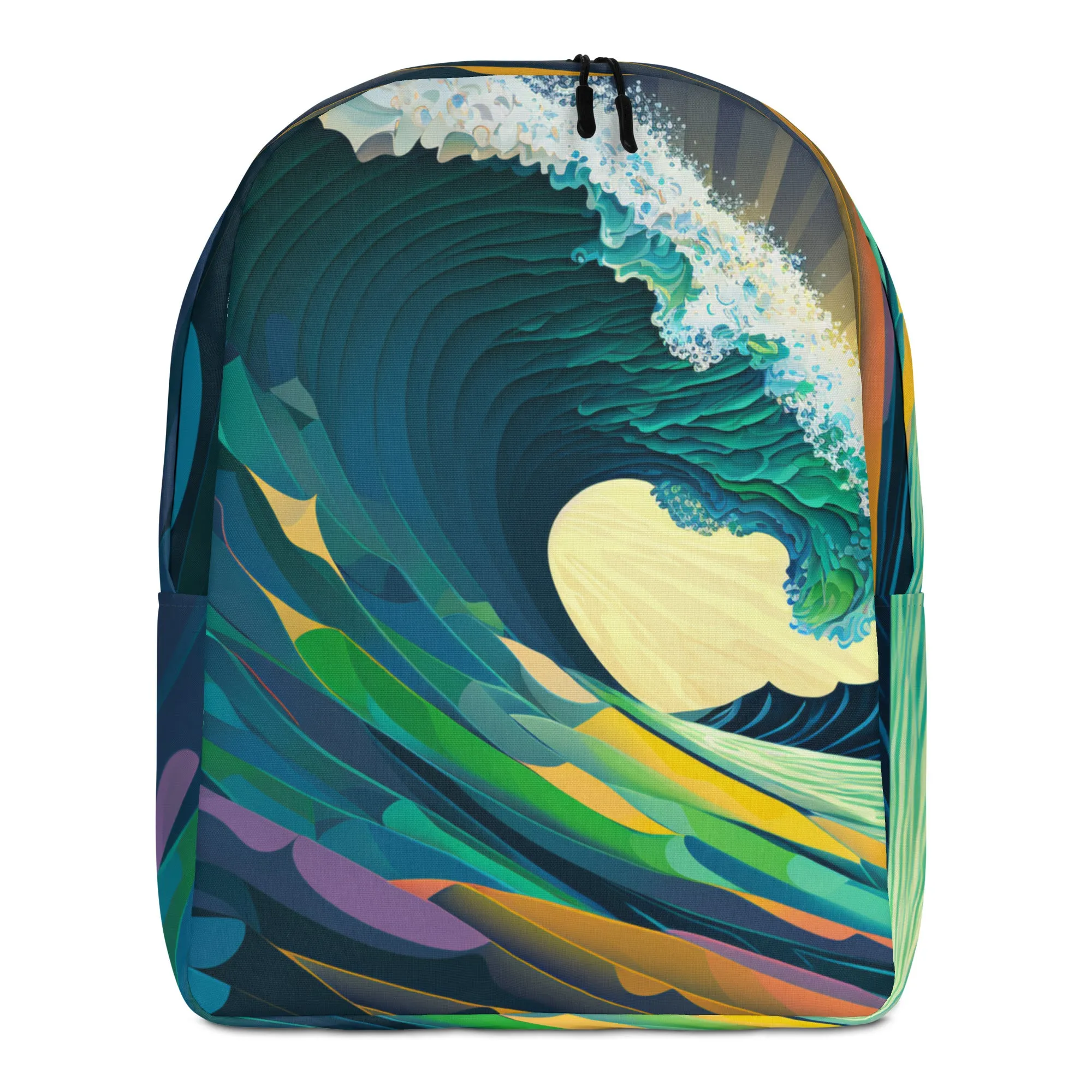 Backpack Artistic Wave