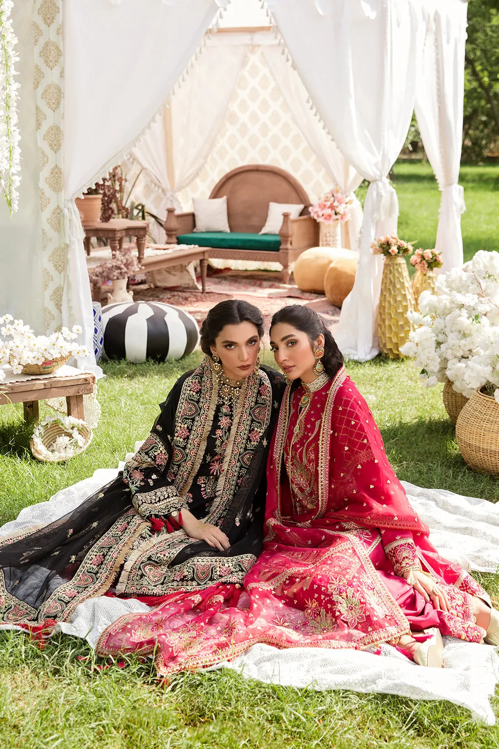 BAKHOOR | Afrozeh Gul Bahar Festive Collection 2022 | Unstitched Embroidered Lawn Suits