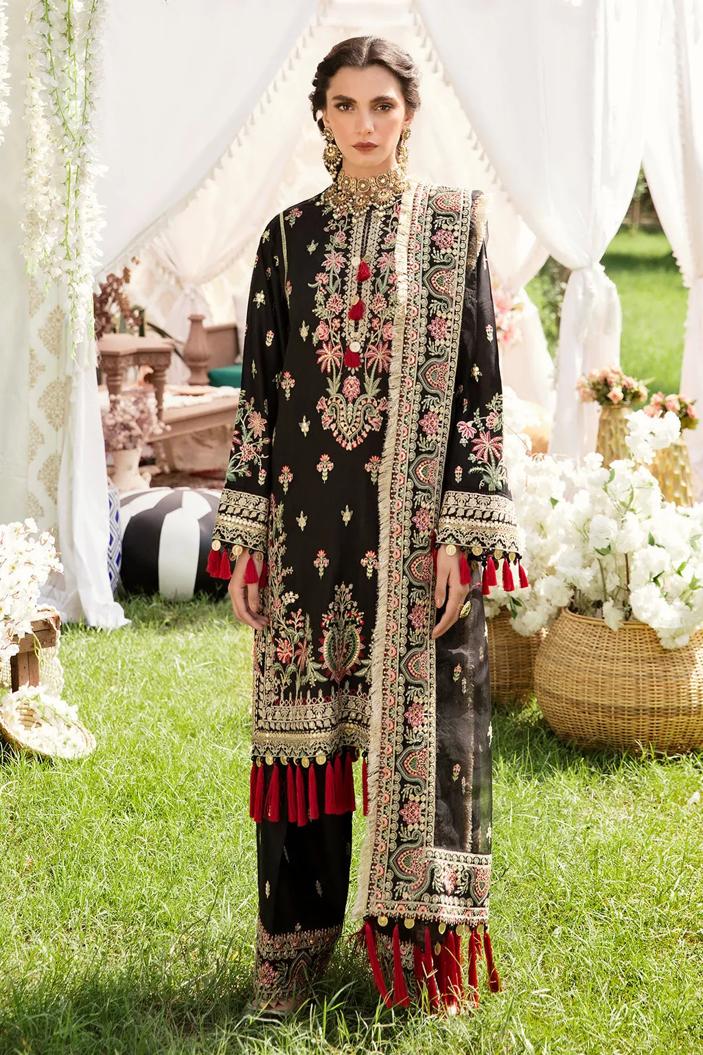 BAKHOOR | Afrozeh Gul Bahar Festive Collection 2022 | Unstitched Embroidered Lawn Suits