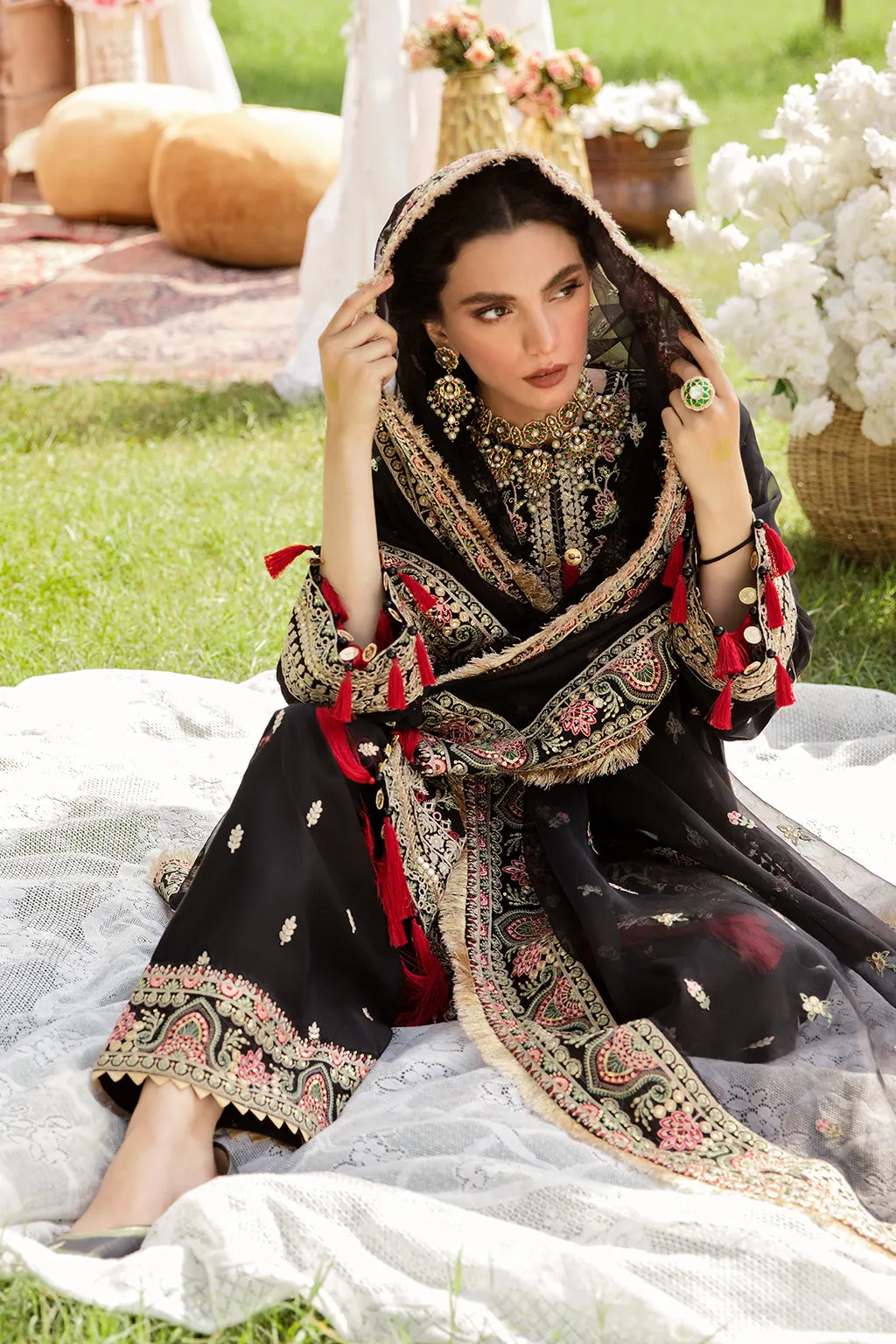BAKHOOR | Afrozeh Gul Bahar Festive Collection 2022 | Unstitched Embroidered Lawn Suits