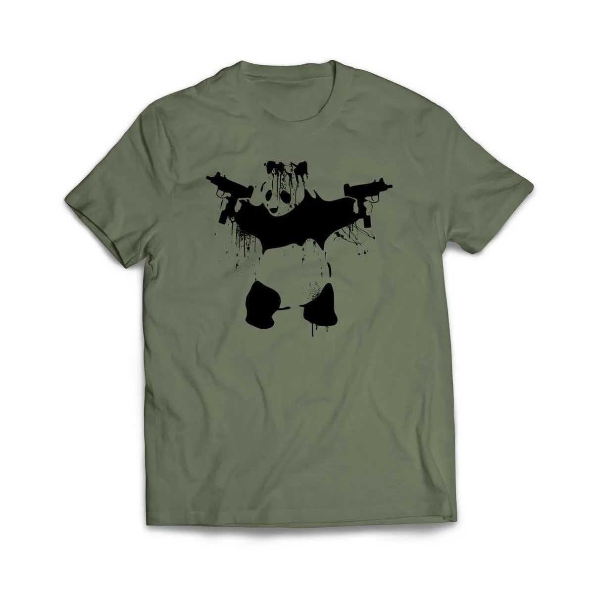Banksy Panda Uzi T-Shirt