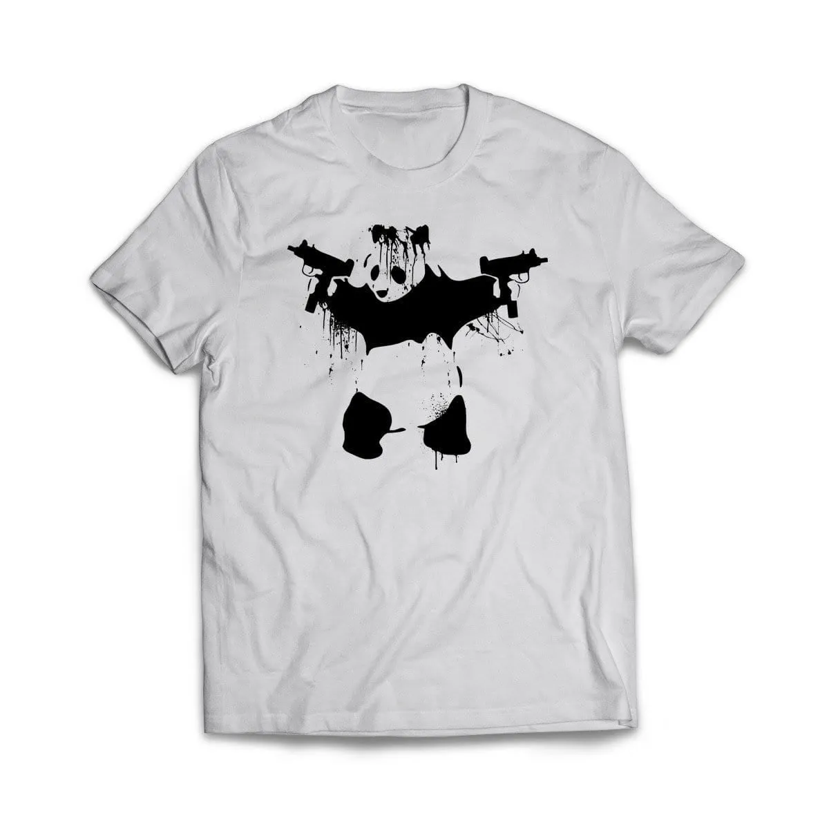Banksy Panda Uzi T-Shirt