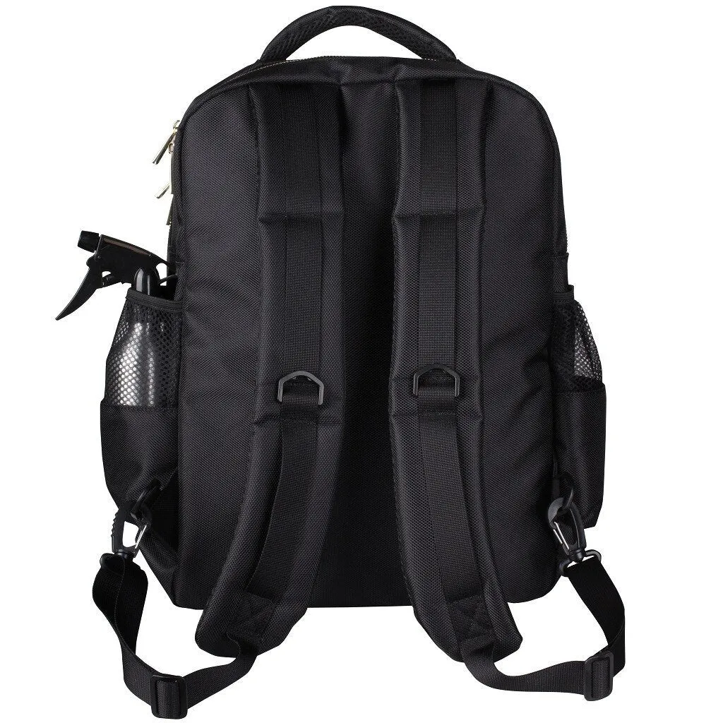 Barber Backpack Portable Travel Multifunction Backpack Storage Bag Barber Carrying Case for Barber Styling Makeup Tools