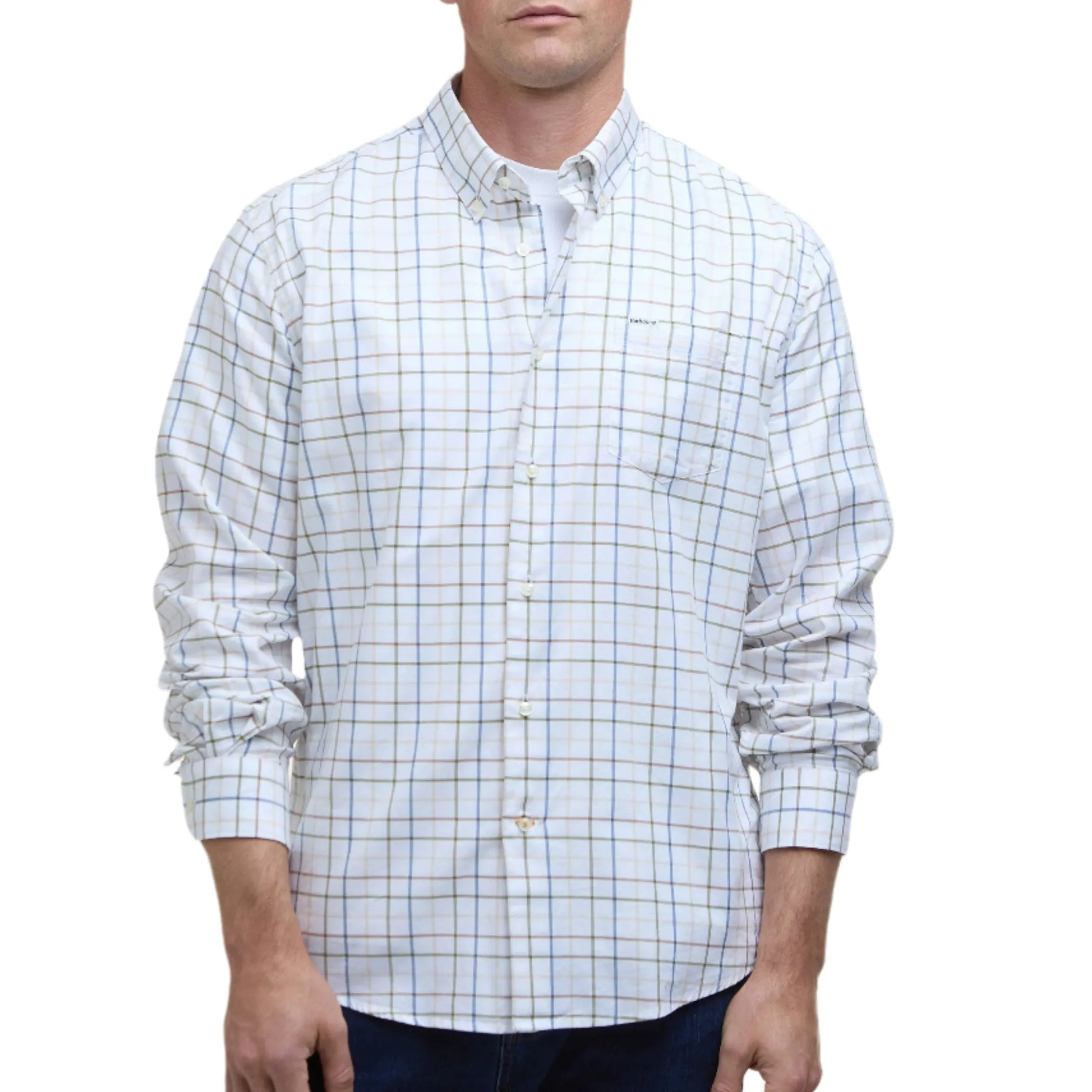 Barbour Men's Caswell Tattersall Regular Fit Shirt