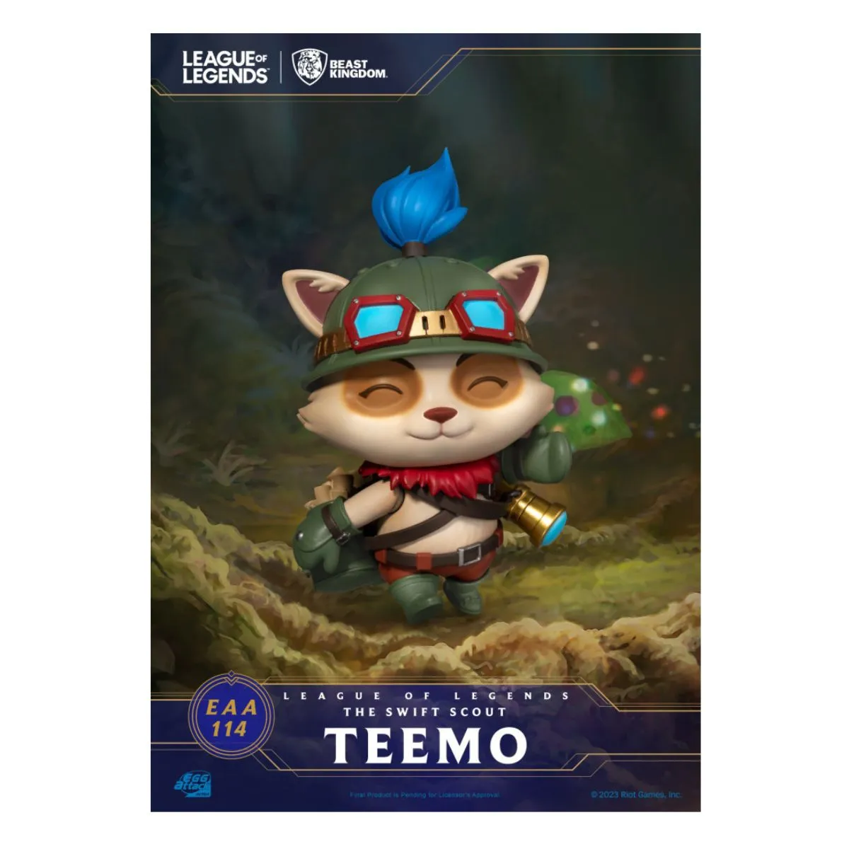Beast Kingdom Egg Attack Action League of Legends the Swift Scout Teemo
