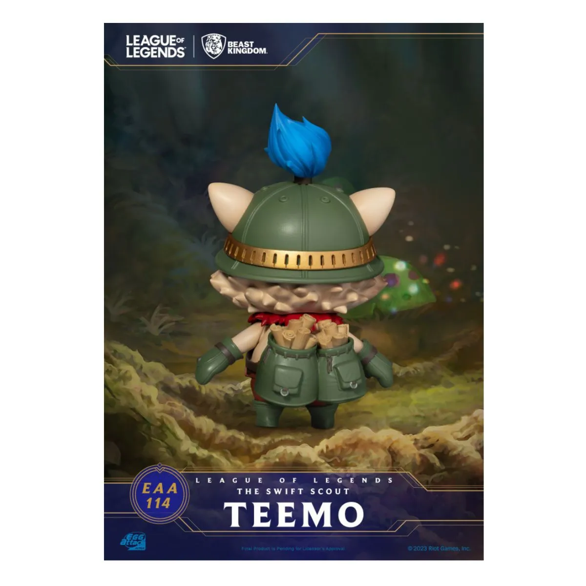 Beast Kingdom Egg Attack Action League of Legends the Swift Scout Teemo