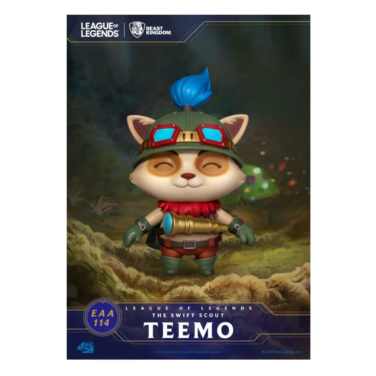 Beast Kingdom Egg Attack Action League of Legends the Swift Scout Teemo