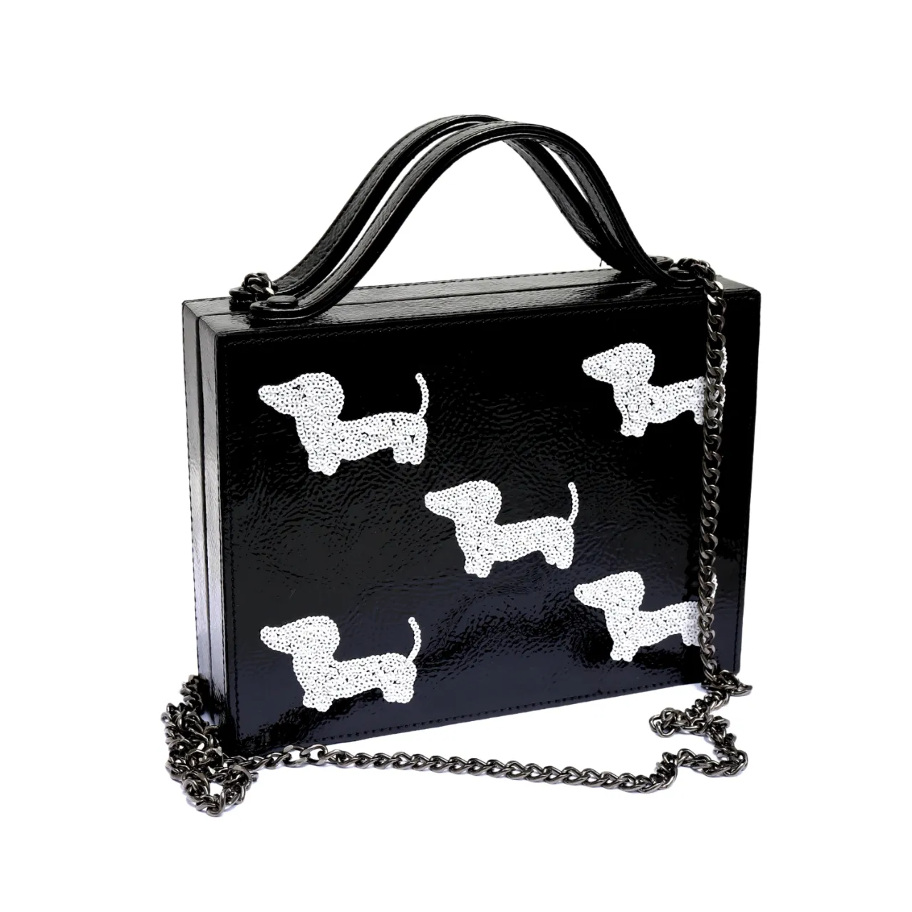 Black Bellina Briefcase Bag