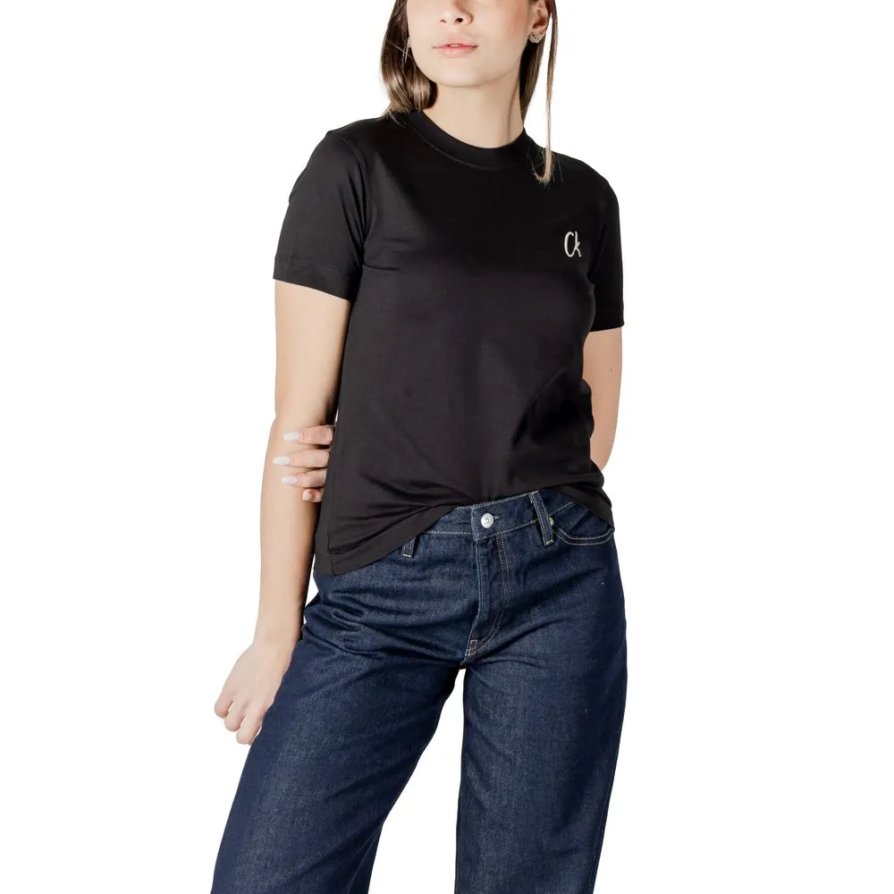 Black Recycled Cotton Tops & T-Shirt