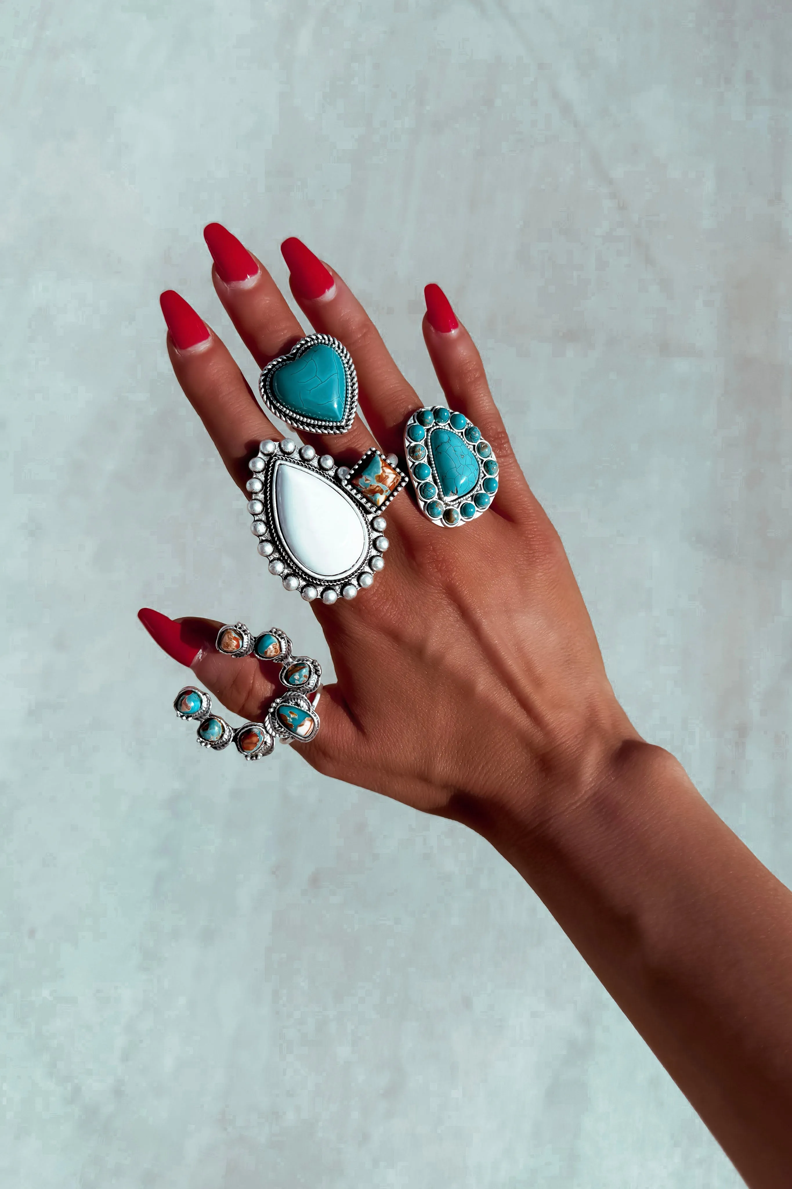Blaze Turquoise Rings *Sold separately*
