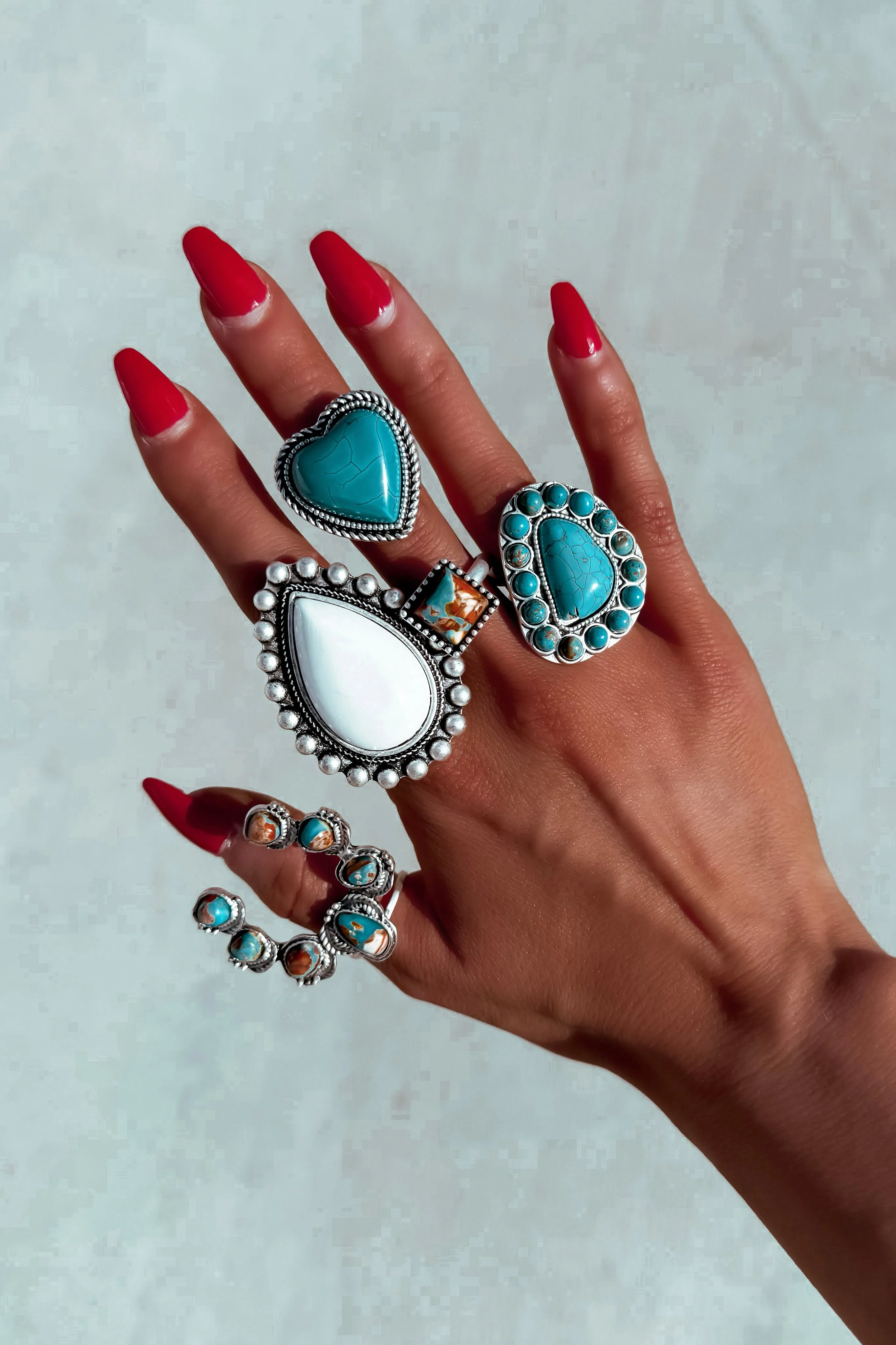 Blaze Turquoise Rings *Sold separately*