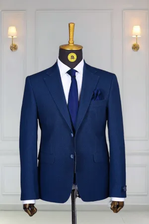 Blazer Bleu Motif 15