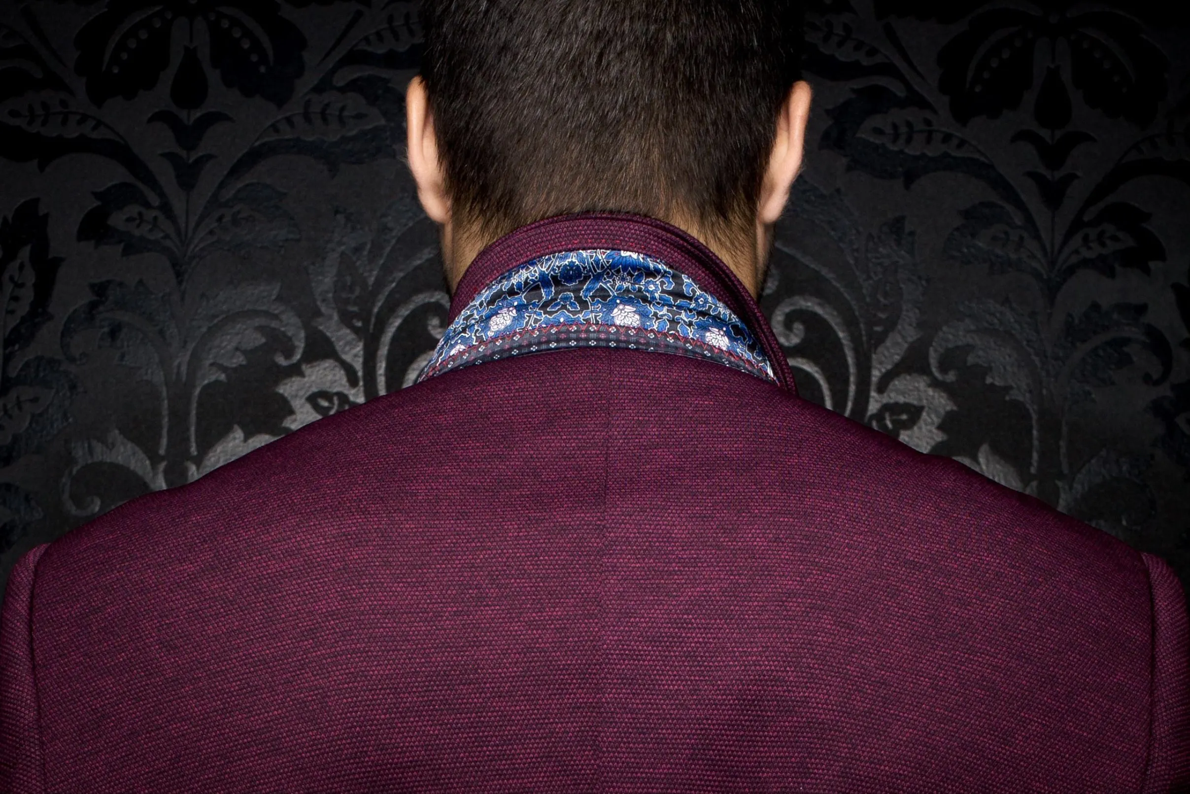 BLAZER | DELON, BURGUNDY