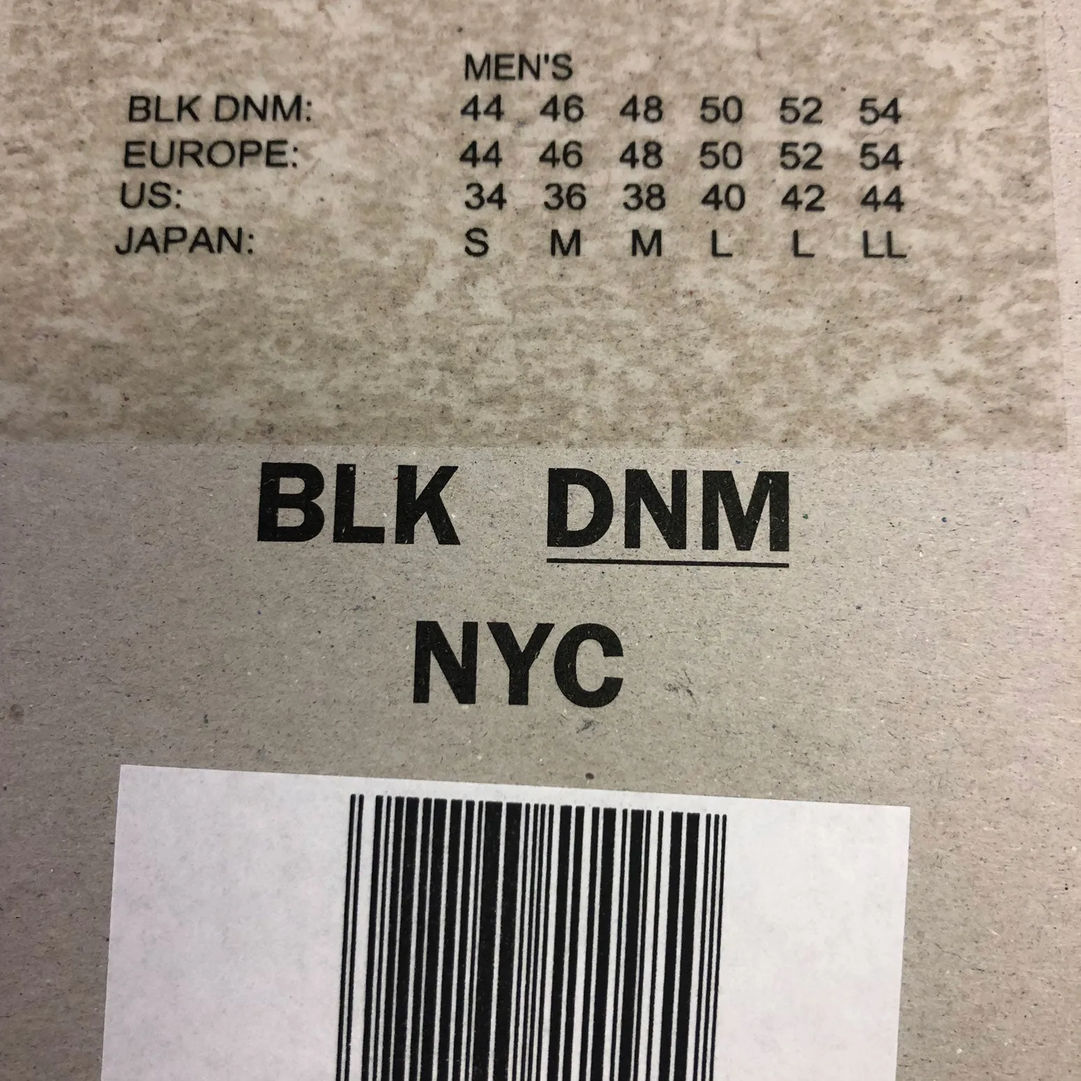 BLK DNM Men's Black Blazer 3 #MBW2104 $595 NWT