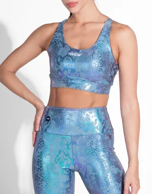 BLUE MERMAID TOP