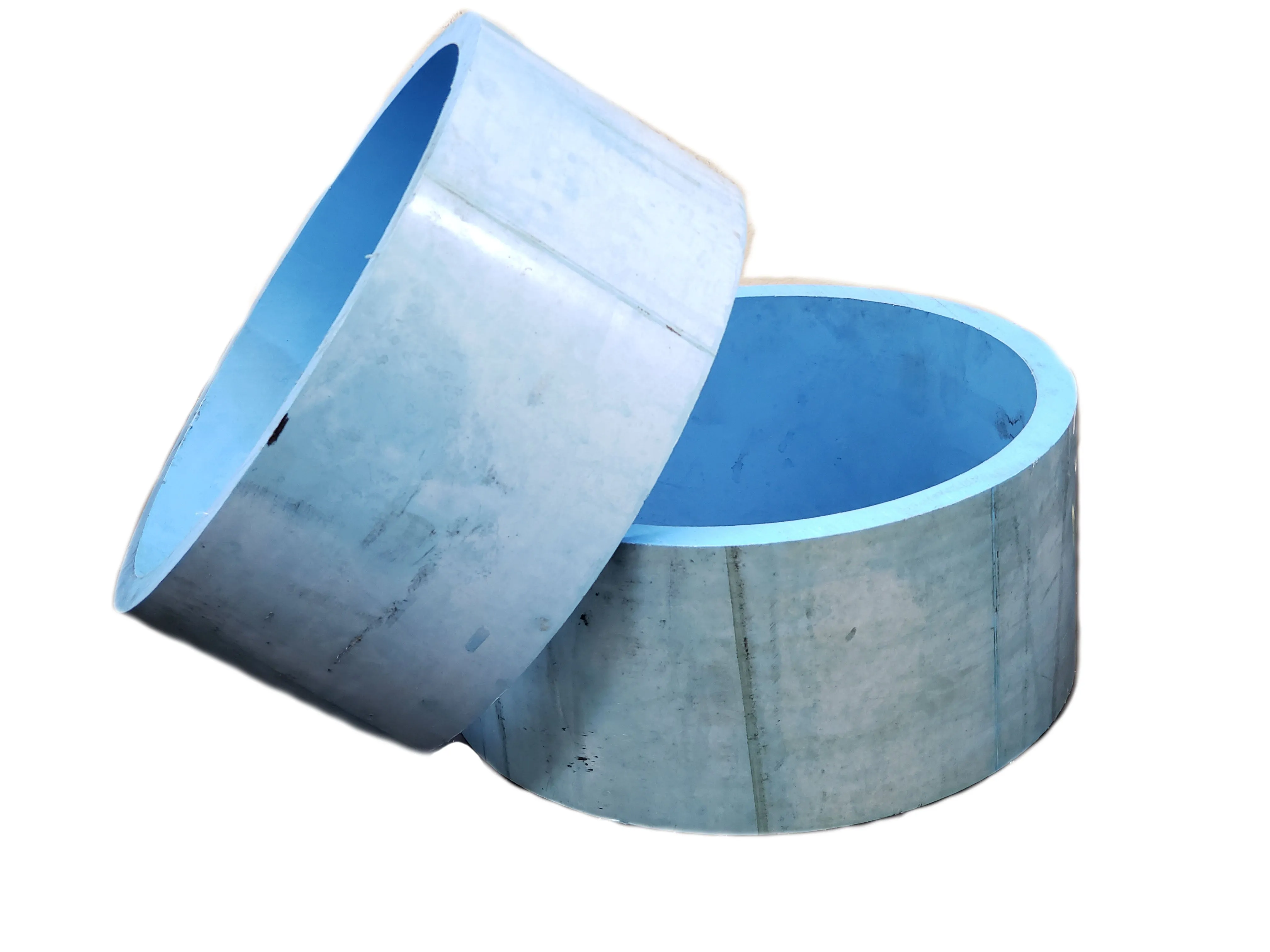 Blue PVC Drift Rings / Sleeves