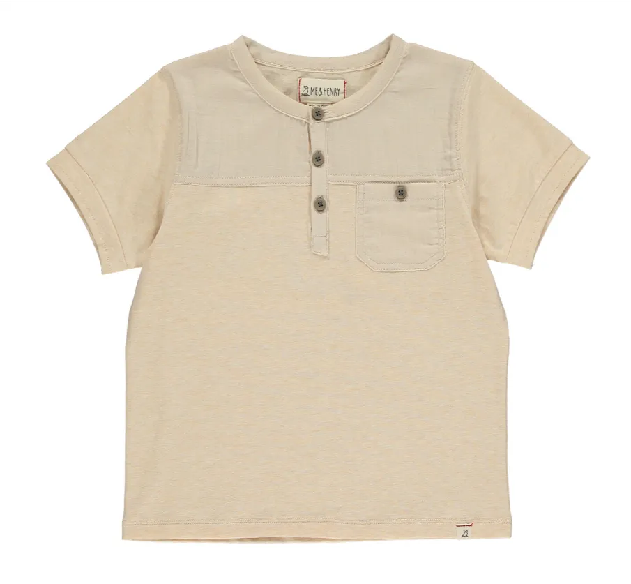 Boardwalk Pique Henley Tee