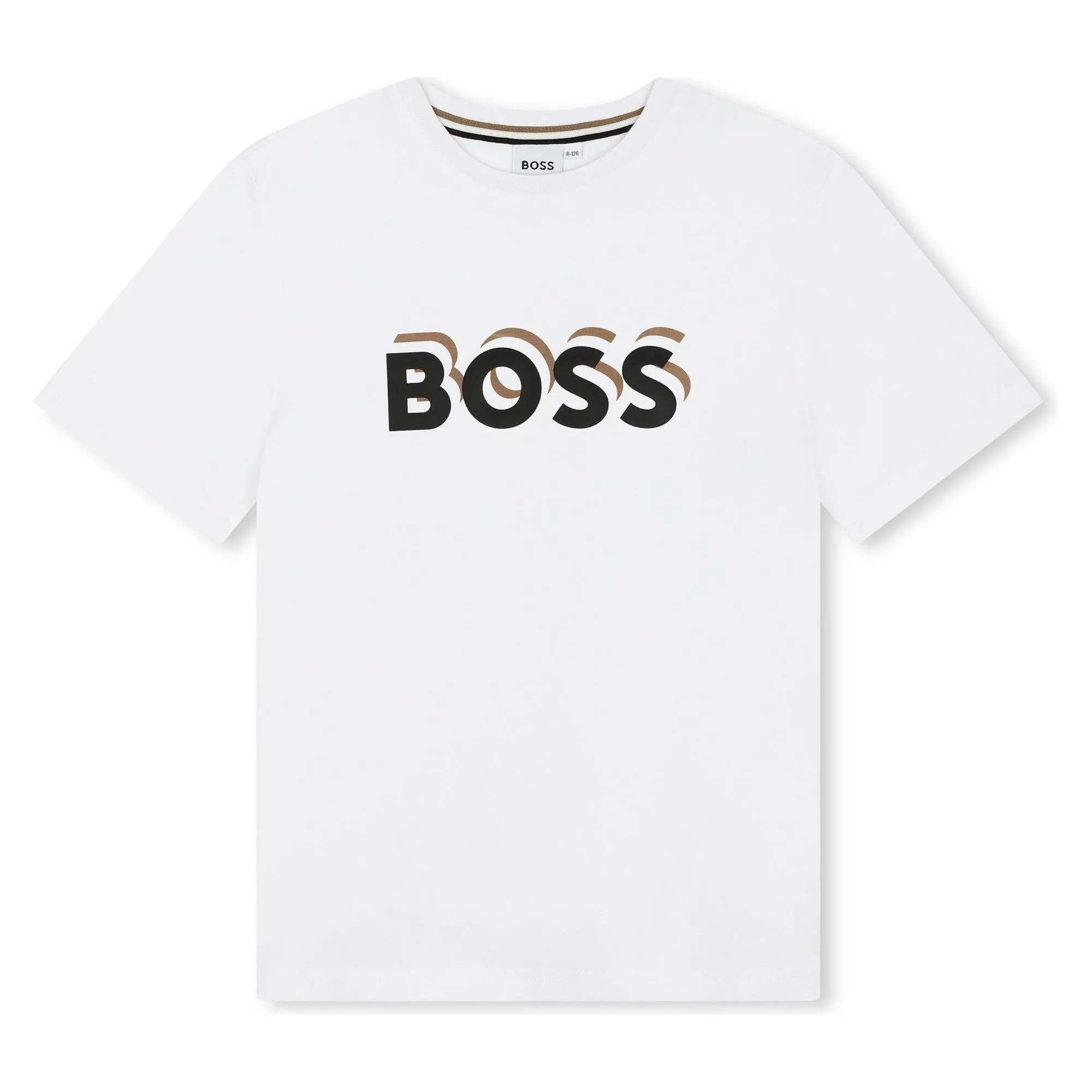 BOSS Logo SS Tee Shirt - White