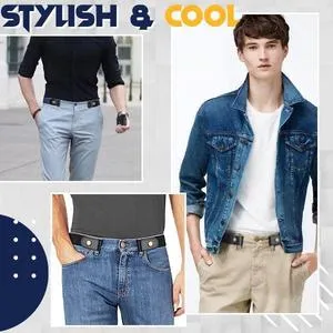 Buckle-Free Elastic Belt