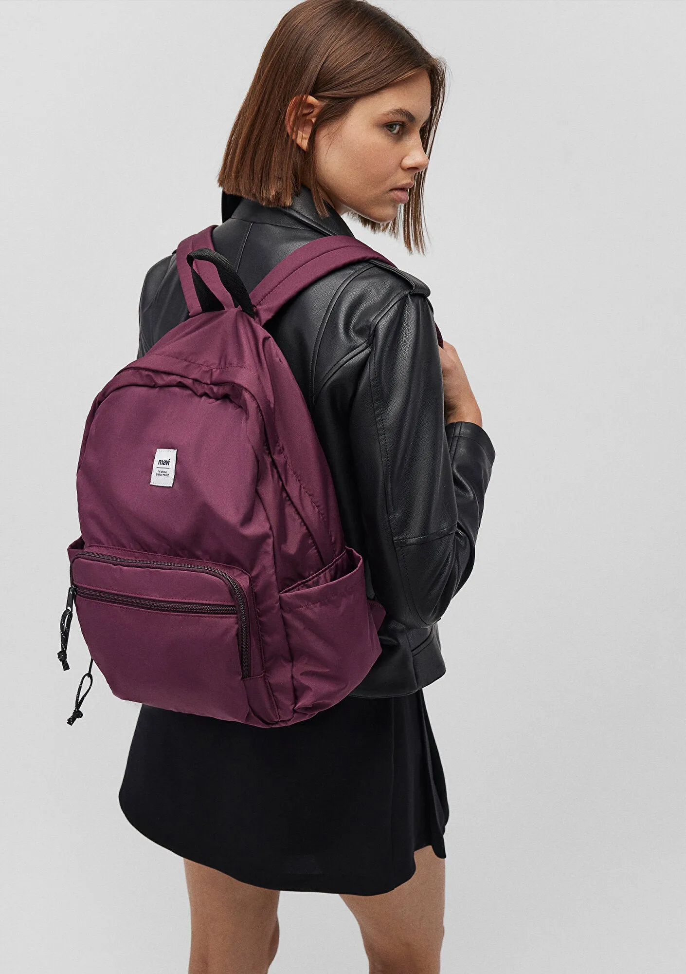 Burgundy Backpack
