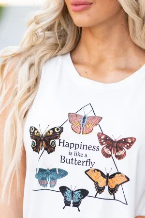 Butterfly Graphic Muscle Tee