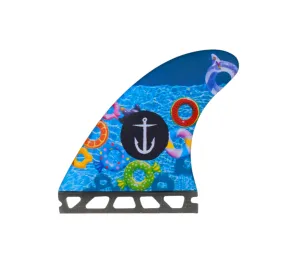 Captain Fin Pool Party Single Tab Truster Fin Set